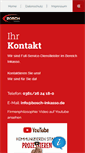 Mobile Screenshot of bosch-inkasso.de